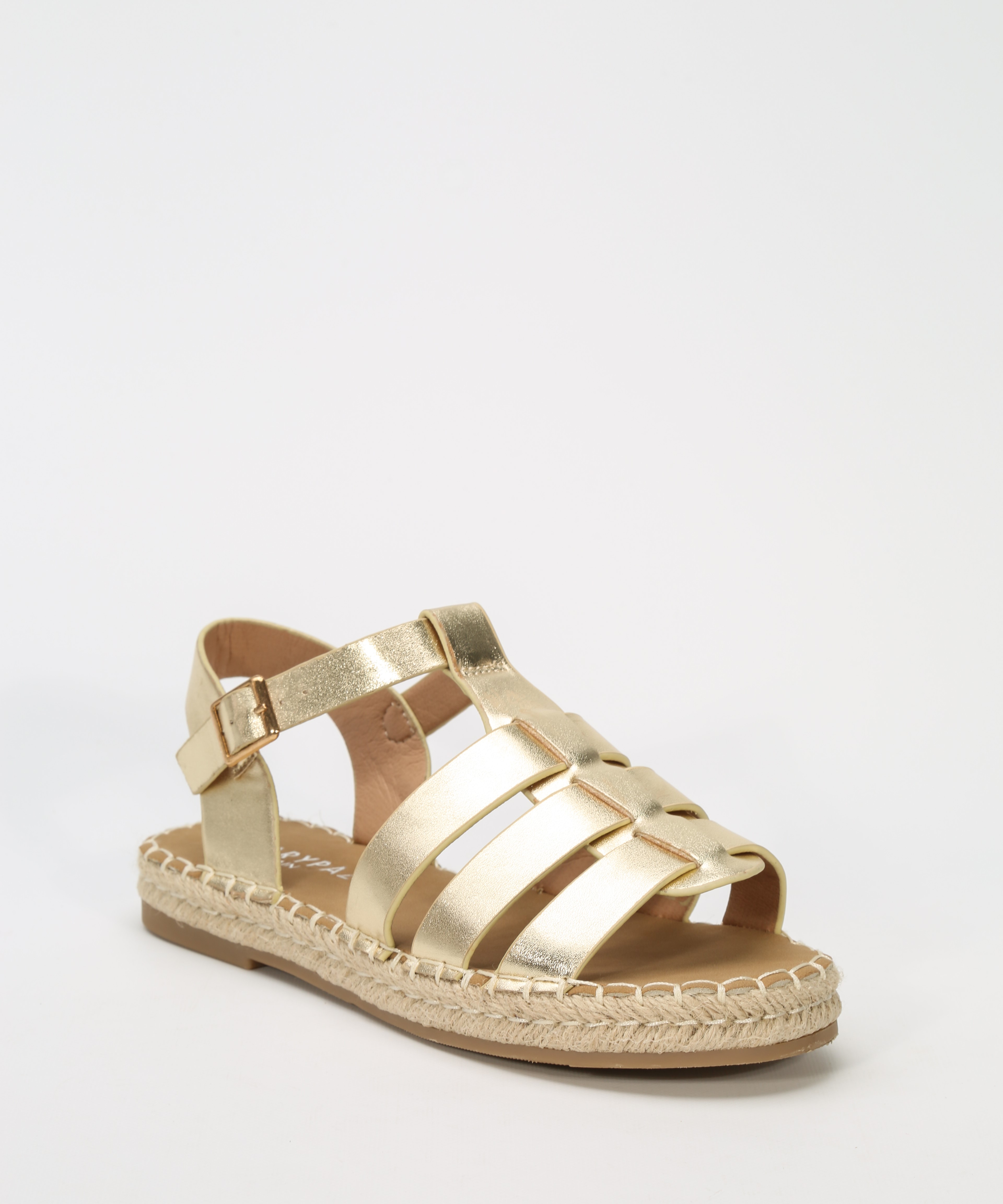 Sandalias cangrejeras yute planas image number null